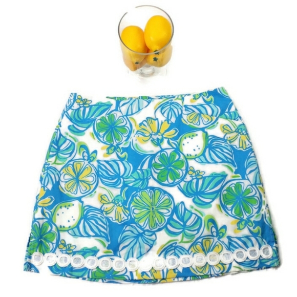 Lilly Pulitzer Multicolor Floral Print Ella Mini Skort Womens Size 0 - Picture 10 of 13